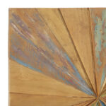 Palmdale Teak Wood Handmade Radial Starburst Brown Wall Decor - Image 3