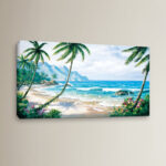 Paradise Print on Canvas