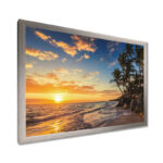 Paradise Tropical Island Beach with Palms by Valio84sl - Photograph Print on Metal - Image 2