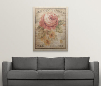 Parisian Flowers ” Parisian Flowers II ” by Danhui Nai - Chic Decora