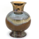 Patina Verde Flared Globe Vase - Image 3