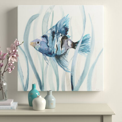 Pei ” Fish In Seagrass II “ - Chic Decora