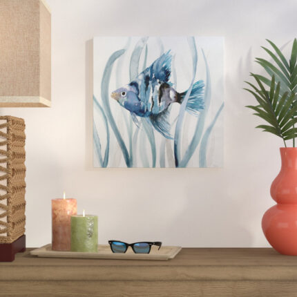 Pei ” Fish In Seagrass II “ - Chic Decora