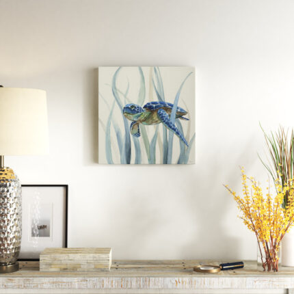 Pei ” Turtle In Seagrass II “ - Chic Decora