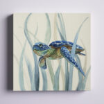 Pei " Turtle In Seagrass II " - Image 2