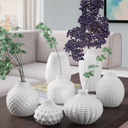 Pell Ceramic Table Vase - Chic Decora