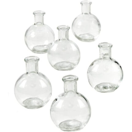 Pendaray Glass Table Vase (Set of 6) - Chic Decora