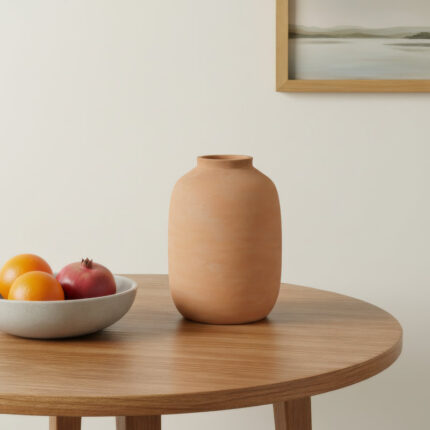 Persell Terracotta Table Vase - Chic Decora