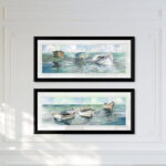 Picture Frame Painting Set on Paper - Image 2