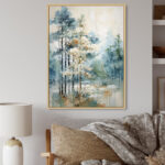 Pine Tree Enchanted Forest II - Tree Pine Wall Art