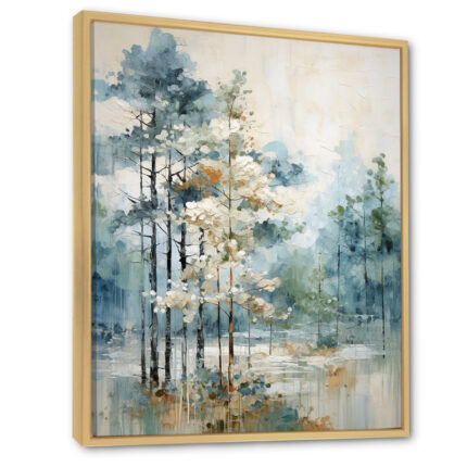 Pine Tree Enchanted Forest II – Tree Pine Wall Art - Chic Decora