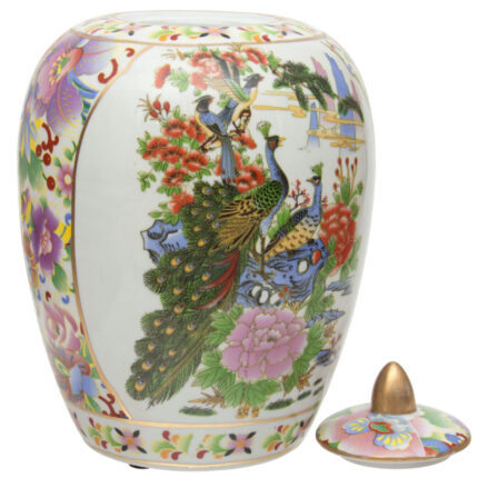 Pomona Porcelain Jar - Chic Decora