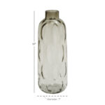 Rennifer Smoked Gray Glass Table Vase - Image 4