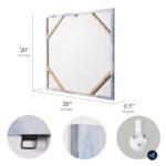 Rosecliff Heights Elegant Shells Canvas Wall Art Print Set of 4 - Image 5