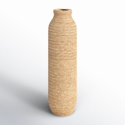 Roshni Seagrass Floor Vase - Chic Decora