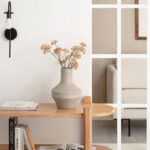 Round Terracotta Vase - Decorative Table Accent for Styling Dry Flowers - Image 5