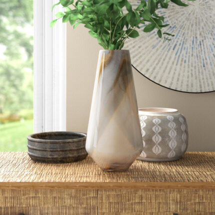 Roxana Handmade Glass Table Vase - Chic Decora