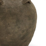 Rustic Brown Terracotta Round 15.4-Inch Tall Vase - Image 3