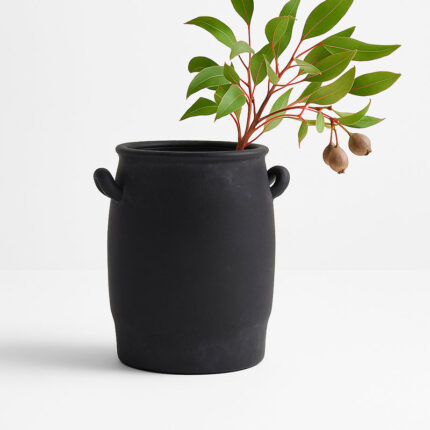 Rustic Charm Table Vase For Home Decor – Tall Vase With Textured Vessel Silhouette – Elegant Flower Vase Perfect For Centerpiece Vases - Chic Decora