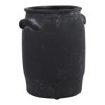 Rustic Charm Table Vase For Home Decor - Tall Vase With Textured Vessel Silhouette - Elegant Flower Vase Perfect For Centerpiece Vases - Image 5