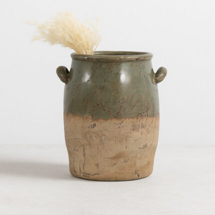 Rustic Charm Table Vase For Home Decor – Tall Vase With Textured Vessel Silhouette – Elegant Flower Vase Perfect For Centerpiece Vases - Chic Decora