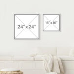 Rustic Countryside Relax Calm Landscape Nature Wildflowers Pictures Large Framed Canvas Wall Art - Image 3