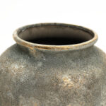 Rustic Gold and Brown Terracotta Tall Urn Vase - Image 6