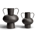 Ryder Metal Decorative Urns & Jars (Set of 2)