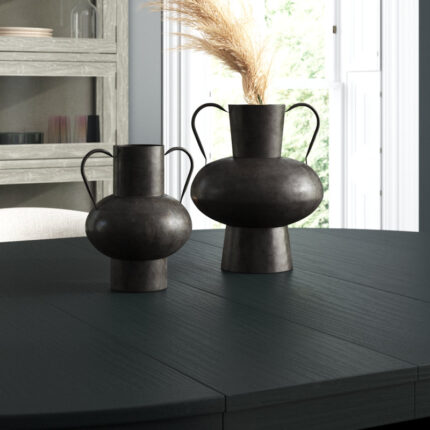 Ryder Metal Decorative Urns & Jars (Set of 2) - Chic Decora