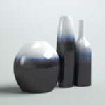 Samsel Handmade Ceramic / Porcelain Table Vase - Image 5