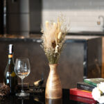 Scorpio Handmade Wood Table Vase - Image 6