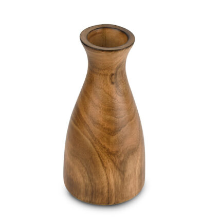 Scorpio Handmade Wood Table Vase - Chic Decora