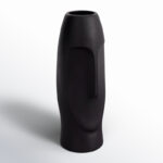 Sculptural Flower Vase for Bookshelf or Coffee Table - Modern Decorative Accent for Home Decor - Image 2