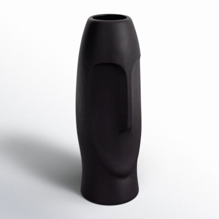 Sculptural Flower Vase for Bookshelf or Coffee Table – Modern Decorative Accent for Home Decor - Chic Decora