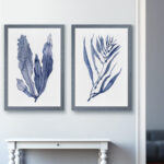 Seaweed Under Water III" - 2-Piece Painting Print Set - Image 2