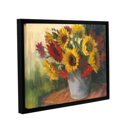 September Sunflowers by Carol Rowan Print on Canvas - Chic Decora