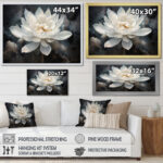 Serenity Blossum Lotus - Lotus Wall Art - Image 5