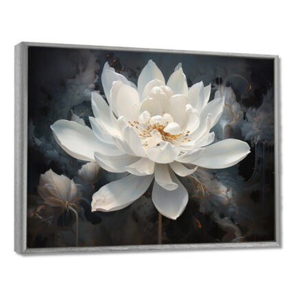 Serenity Blossum Lotus – Lotus Wall Art - Chic Decora
