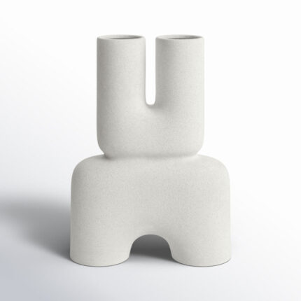 Sharee Stoneware Table Vase - Chic Decora