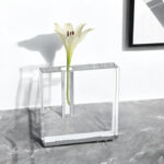 Siraj Clear Lead Free Crystal Bud Vase - Image 2