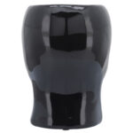 Skull-Shaped Ceramic Vase. - Image 8