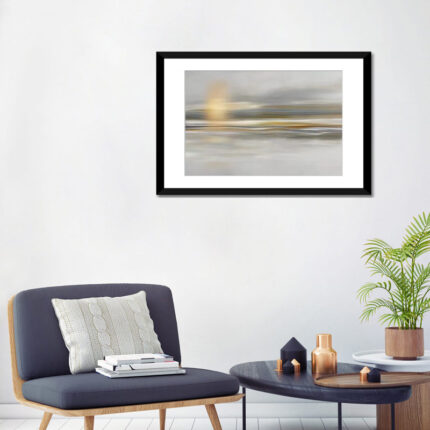 Soft Sea by Nan – Wrapped Canvas Graphic Art Print - Chic Decora