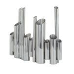Stainless Steel Metal Organ Pipe Tube Decorative Silver Vase - Image 5