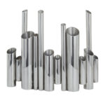 Stainless Steel Metal Organ Pipe Tube Decorative Silver Vase - Image 2