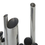 Stainless Steel Metal Organ Pipe Tube Decorative Silver Vase - Image 3