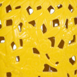 Stoneware Ceramic Jar with Intricate Cutout Design and Removable Lid - Image 4