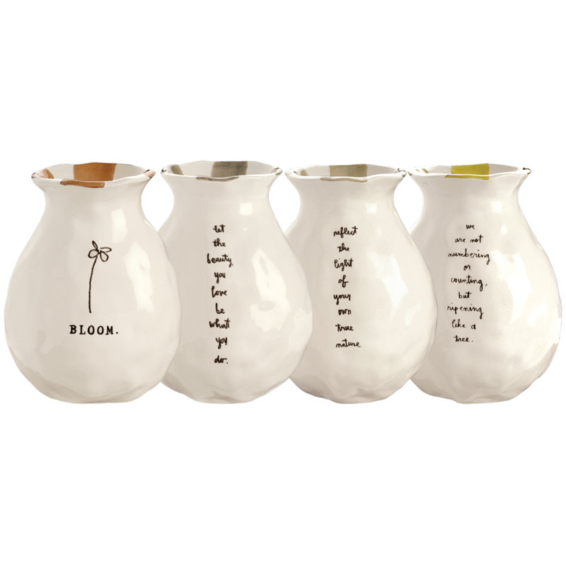 Stoneware Table Vase - Chic Decora