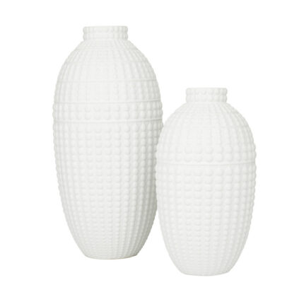 Stoneware Table Vase Set - Chic Decora
