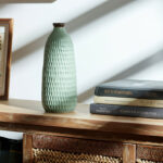 Stoneware and Ceramic Decorative Vase - Modern Textured Accent for Contemporary Home Decor. - Image 4