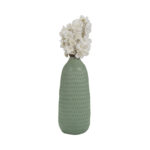 Stoneware and Ceramic Decorative Vase - Modern Textured Accent for Contemporary Home Decor. - Image 8